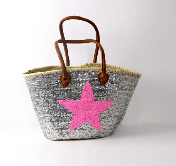 Silver Sequins Bag