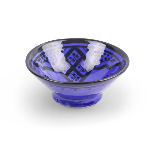 blue beldi pattern bowl