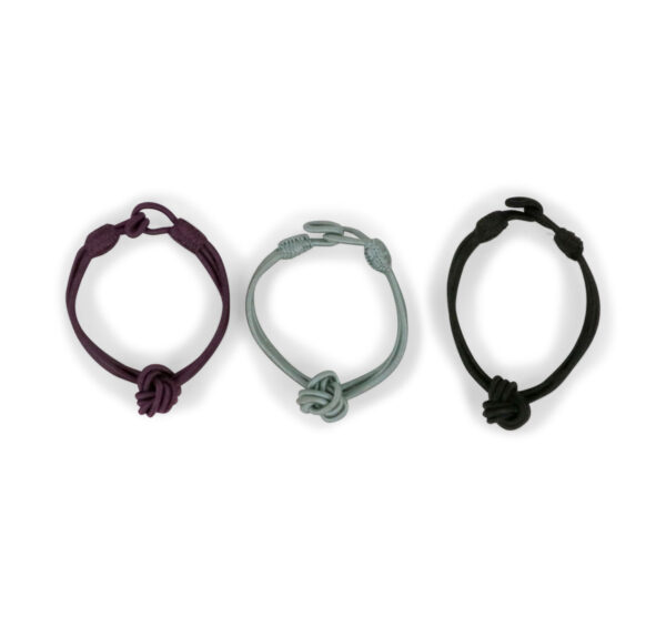Sabra Single Knot Bracelet-Grey-