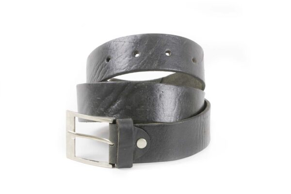 Classic Black Casual leather belt