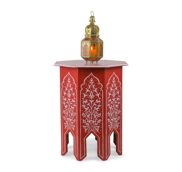 Red Coffee Table/Side Table for Living Room
