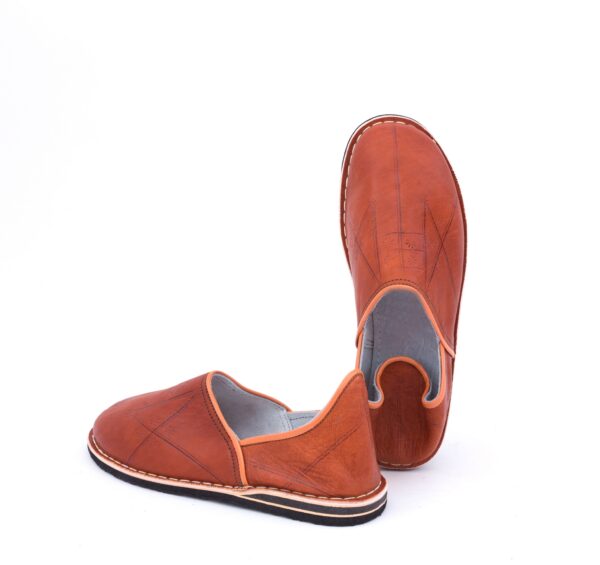 Brown Babouche, Men's slippers