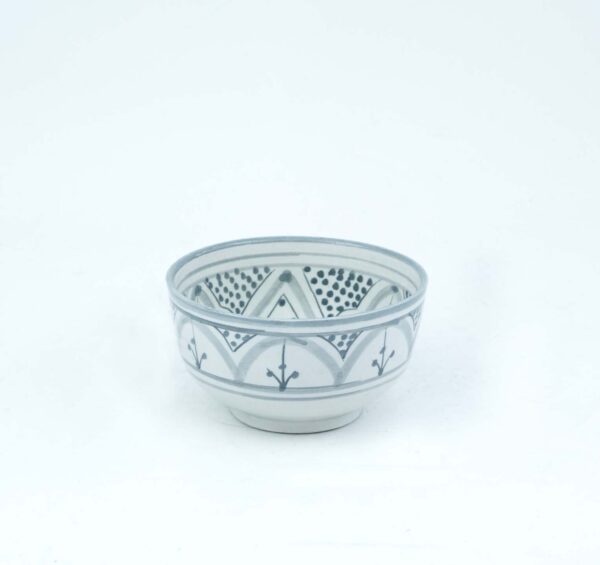 Grey beldi pattern bowl