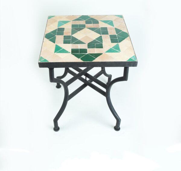 Squared Mozaic Zellige Table 40*40