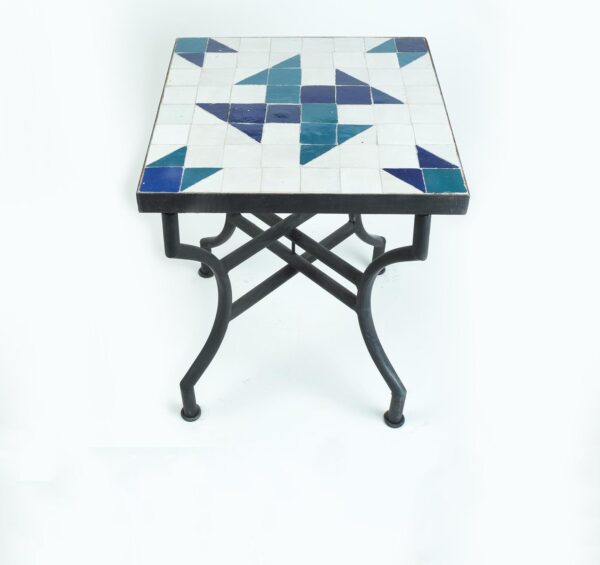 Squared Mozaic Zellige Table (40 * 40 )