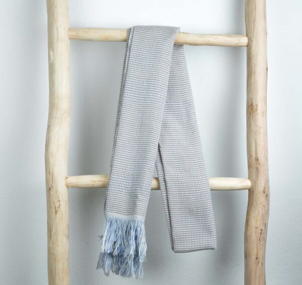 Light grey Wool Shawl / Wrap