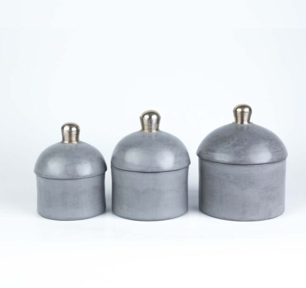 boxes tadelakt style (set of 3)
