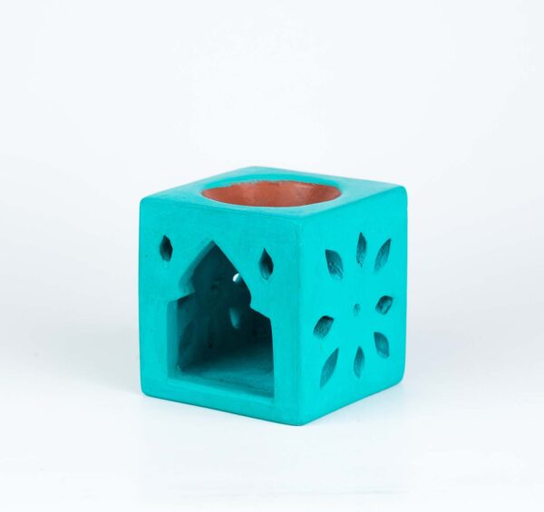 Candle holder & Incense burner Tadelakt Style