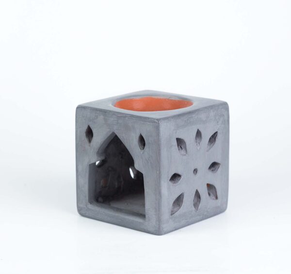 Candle holder & Incense burner Tadelakt Style
