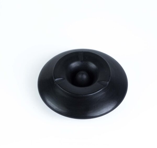Black Ashtray Tadelakt Style