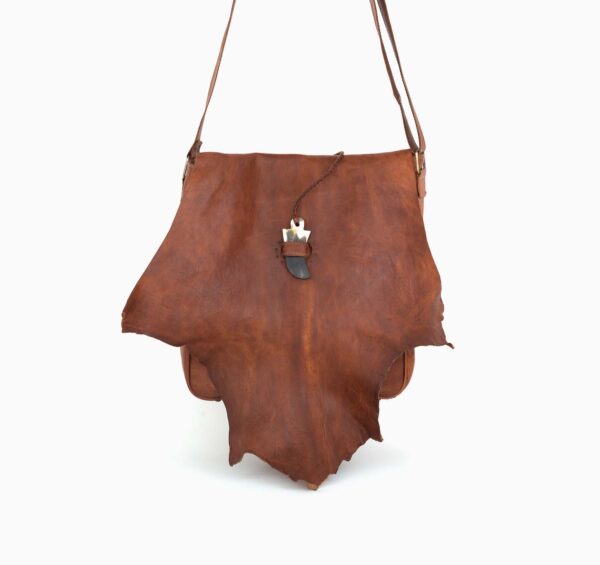 Boho leather bag