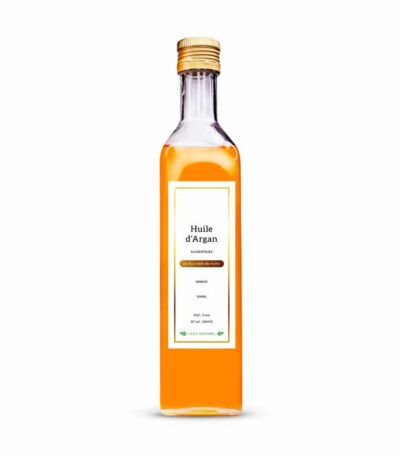 Argan Oil alimentary, Gourmet and dietetic food argan oil 500 ML