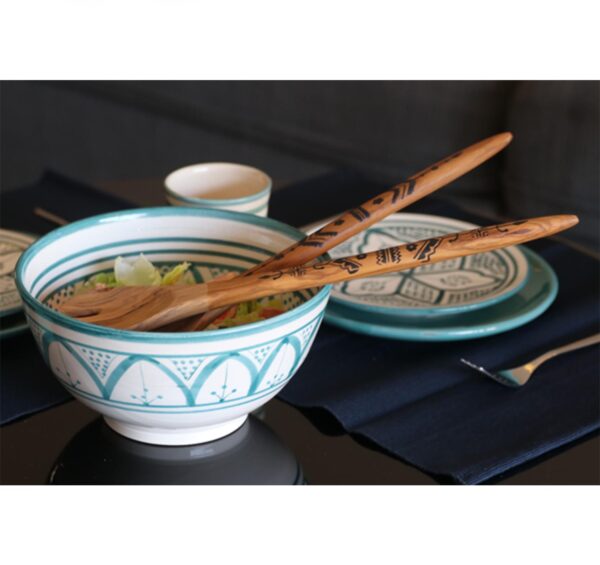 Green beldi pattern big bowl