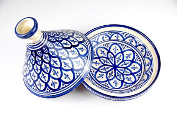 Serving Blue tagine