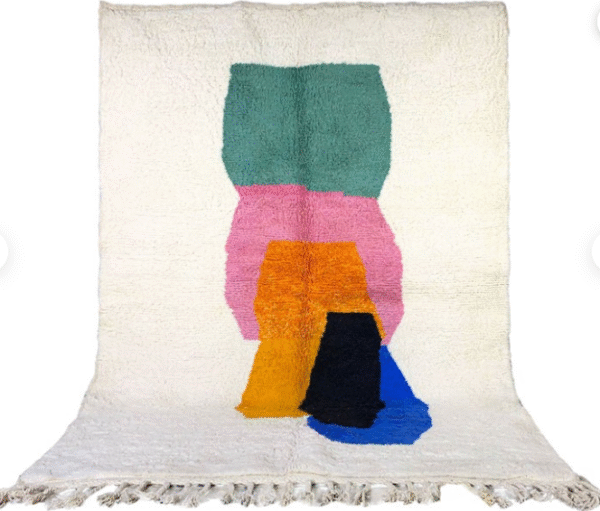 Multi colored trendy rug
