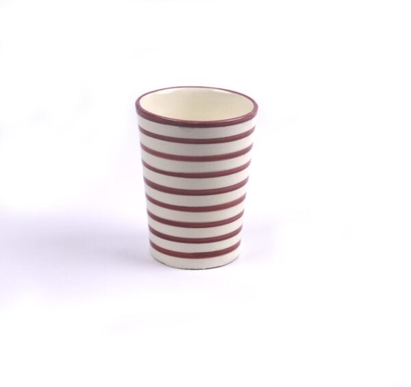 Beldi mug brown striped