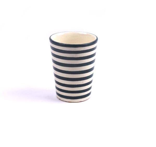 Beldi mug black striped